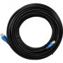 Goobay | CAT 6 Outdoor-patch cable U/UTP | 94389 | 10 m | Black | Prewired, unshielded LAN cable with RJ45 plugs for connecting - 3